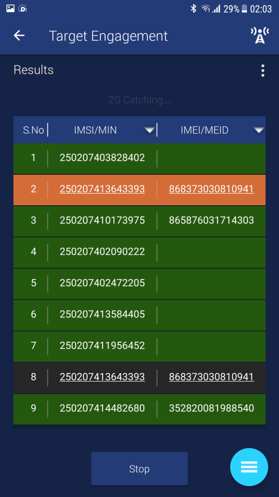 IMSI CATCHER Application - Discovery Telecom